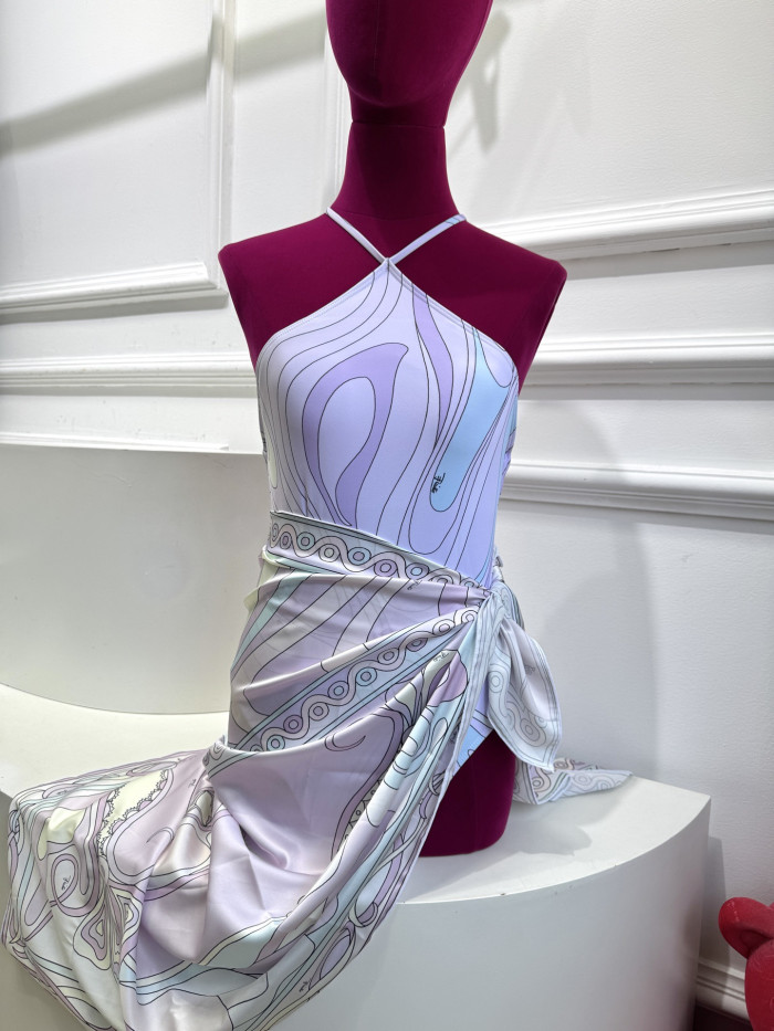 NIGO PUCCI Marmo Print Swimsuit #nigo377718