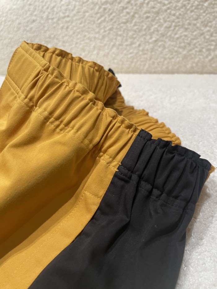 NIGO Saint Laurent Cassandre Bermuda Shorts in Cotton in Yellow #nigo377771