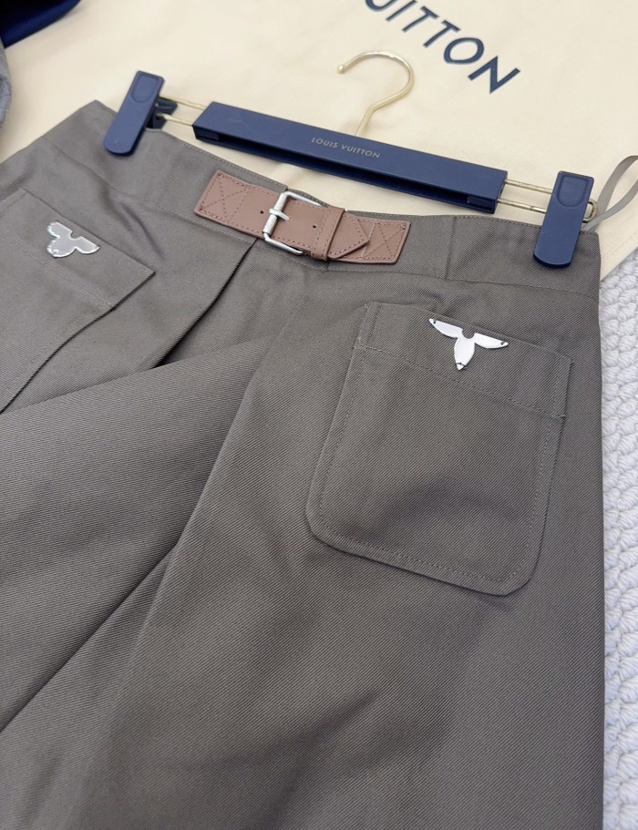 NIGO LOUIS VUITTON Monogram Accent Mini Skirt #nigo377736