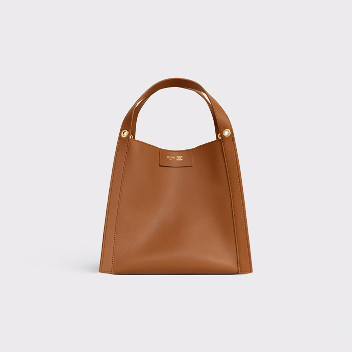 NIGO Celine Small Cube Bag in Triomphe Canvas and Natural Calfskin #nigo377768
