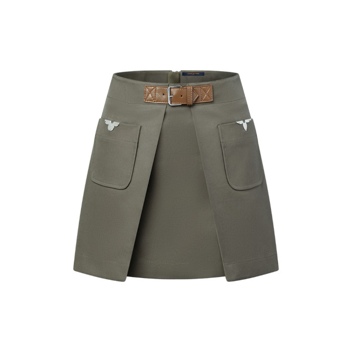 NIGO LOUIS VUITTON Monogram Accent Mini Skirt #nigo377736