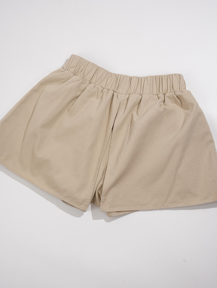 Chanel Jacket Shorts Twill Beige #nigo377772