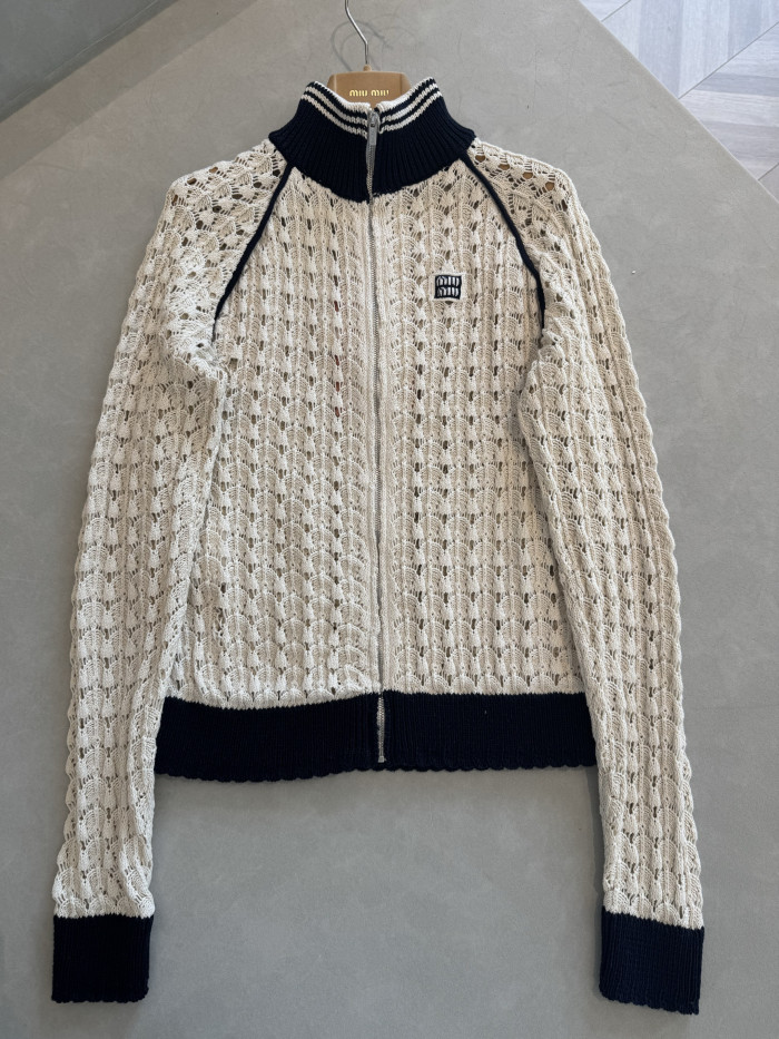 NIGO MIUMIU Hollow Knitted Cardigan Skirt #nigo377765