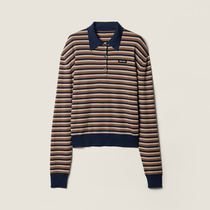 NIGO MiuMiu Wool Polo Shirt #nigo377802