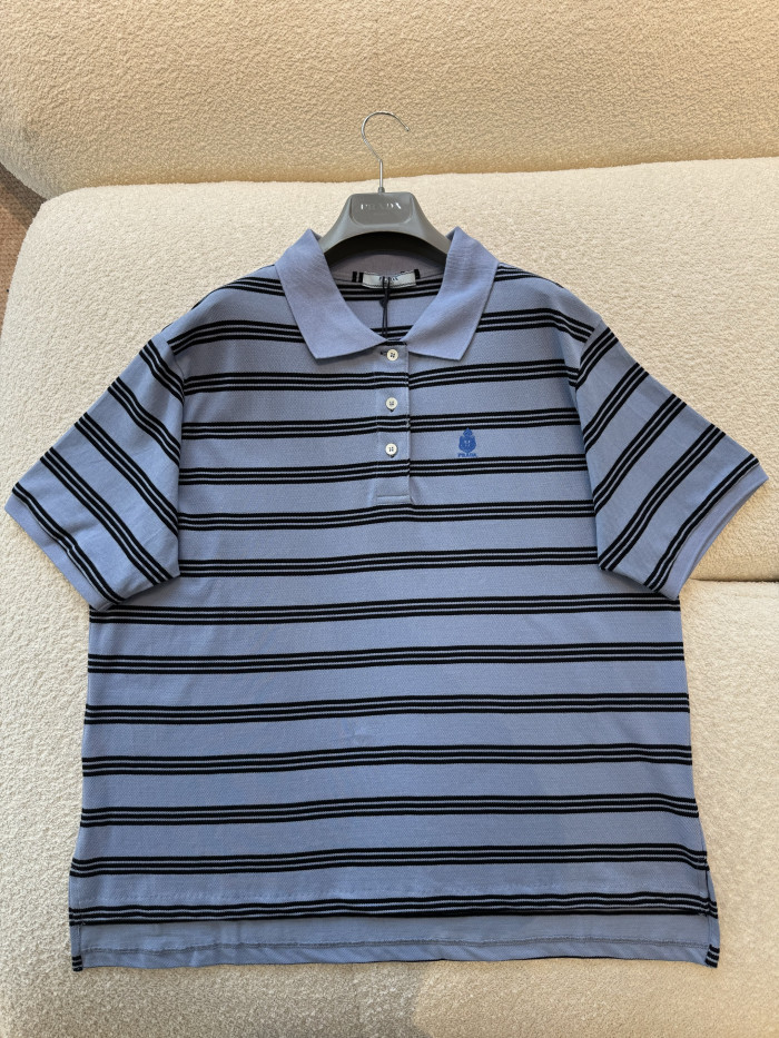 NIGO Prada Stripe Polo T-Shirt #nigo377856