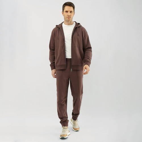 NIGO Zegna Solid Color Cotton Casual Hooded Zipper Sweatshirt and Pants #nigo377852
