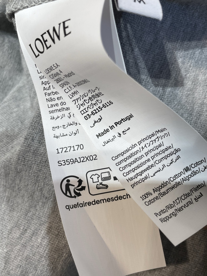 NIGO Loewe Regular Fit T-shirt in Cotton Grey #nigo377817