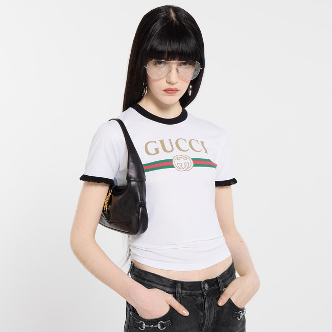 NIGO Gucci Cotton Jersey T-shirt With Print #nigo377873