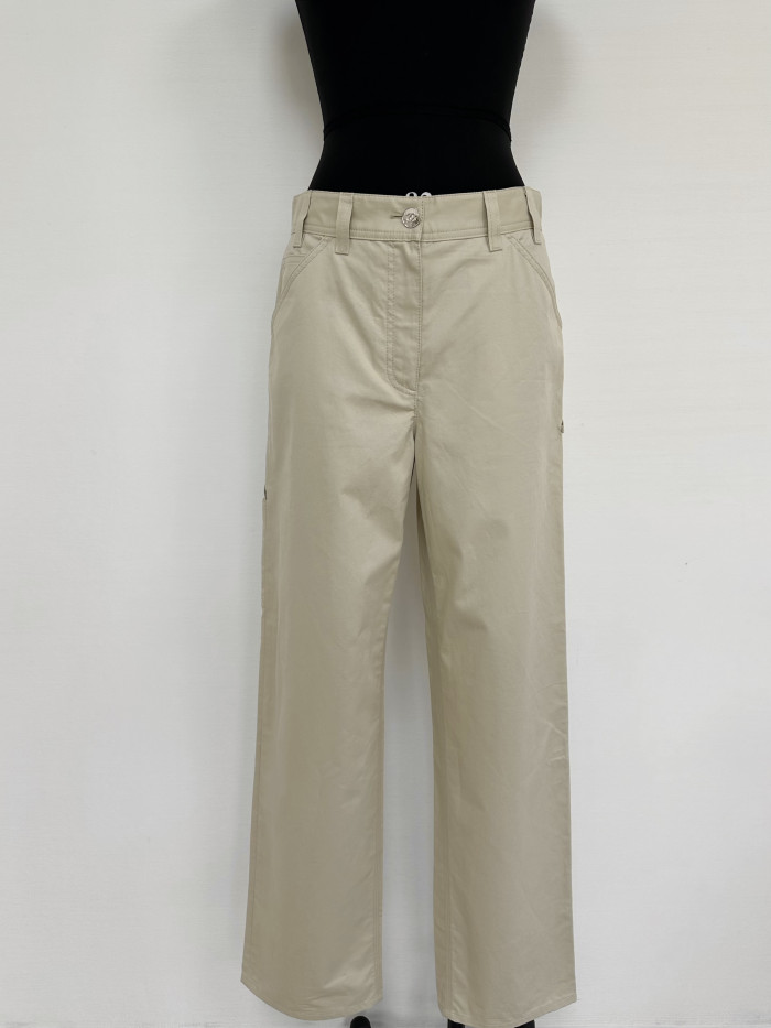 NIGO Chanel Trousers Gabardine Beige #nigo377830