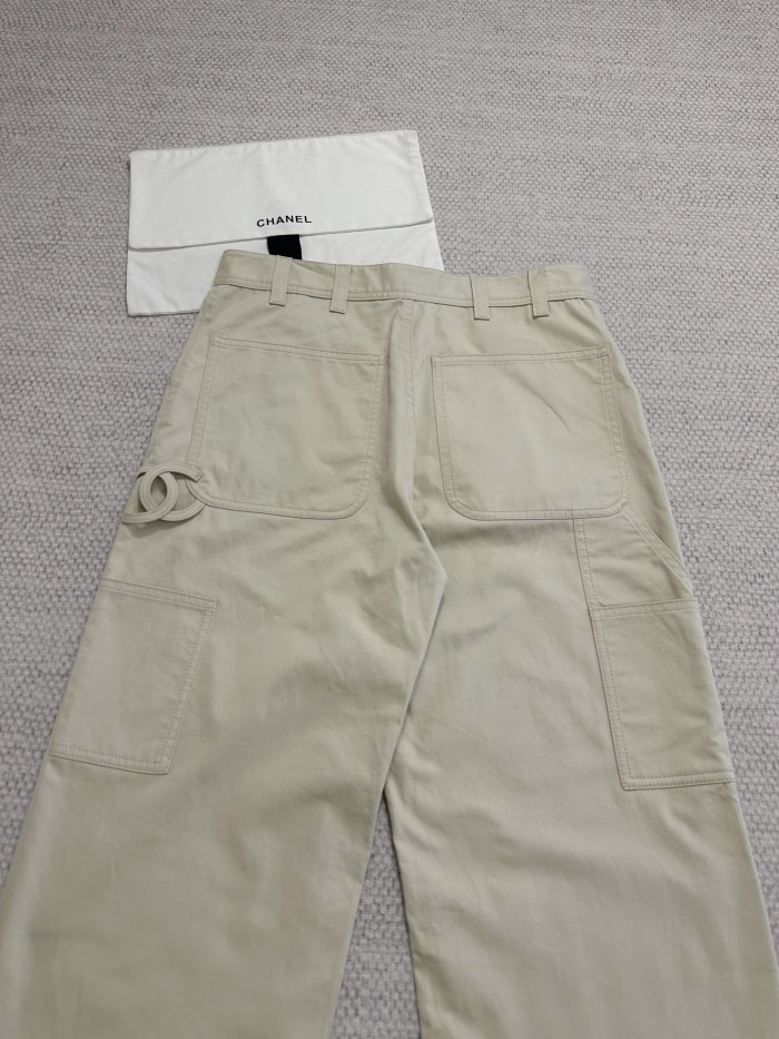 NIGO Chanel Trousers Gabardine Beige #nigo377830