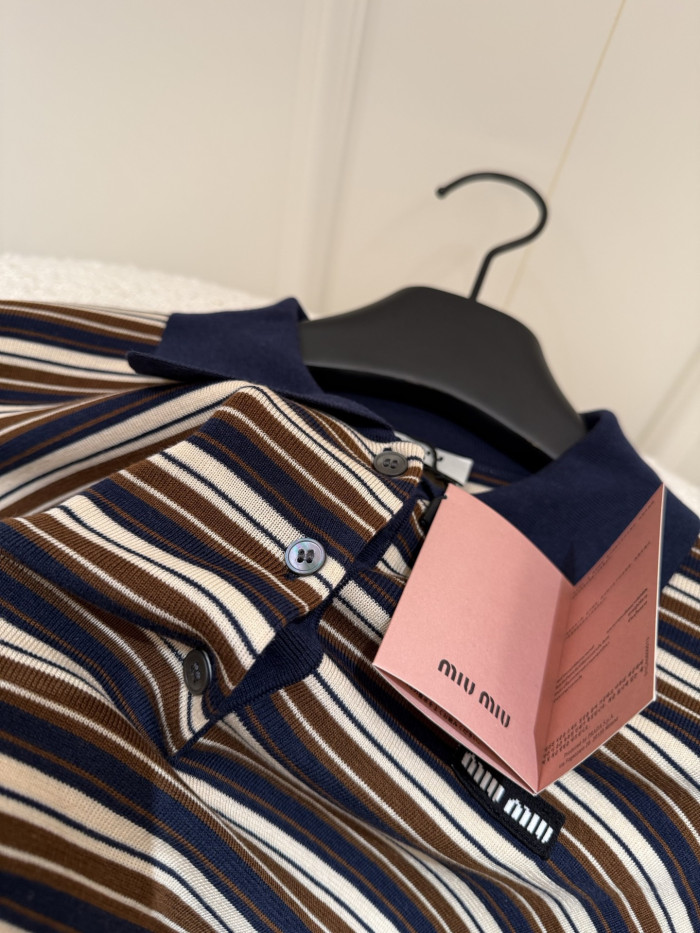 NIGO MiuMiu Wool Polo Shirt #nigo377802