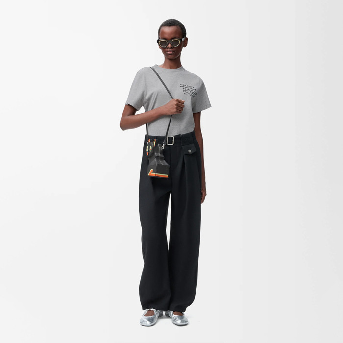 NIGO Loewe Regular Fit T-shirt in Cotton Grey #nigo377816