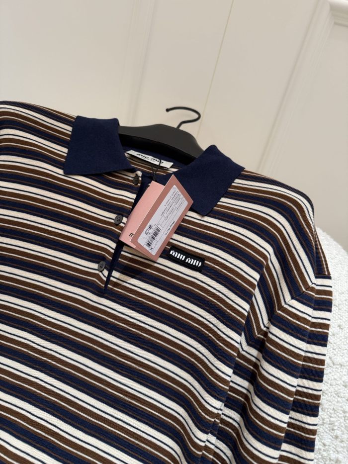 NIGO MiuMiu Wool Polo Shirt #nigo377802