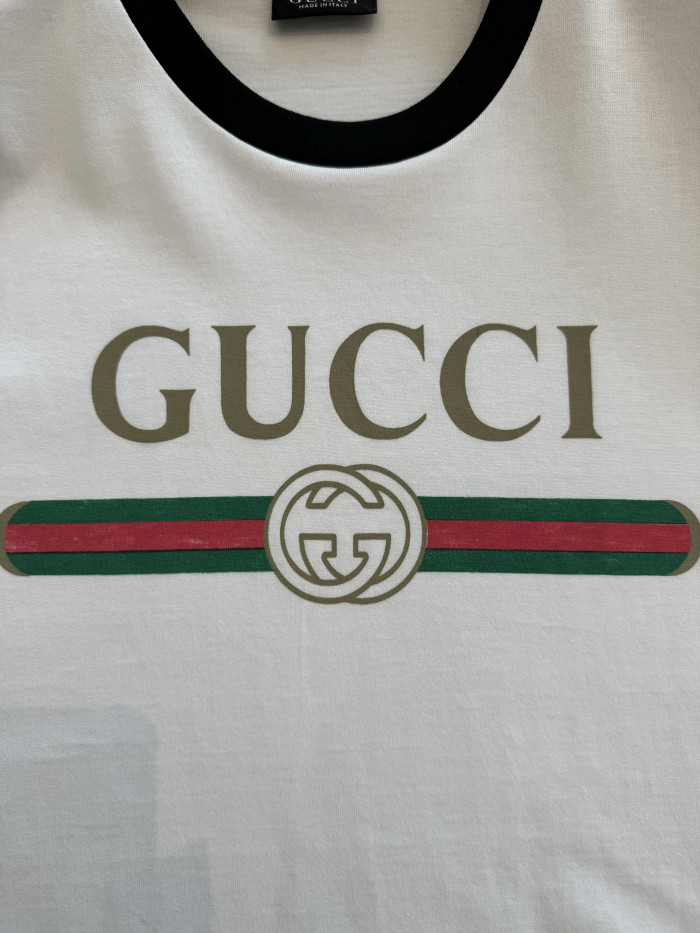 NIGO Gucci Cotton Jersey T-shirt With Print #nigo377873
