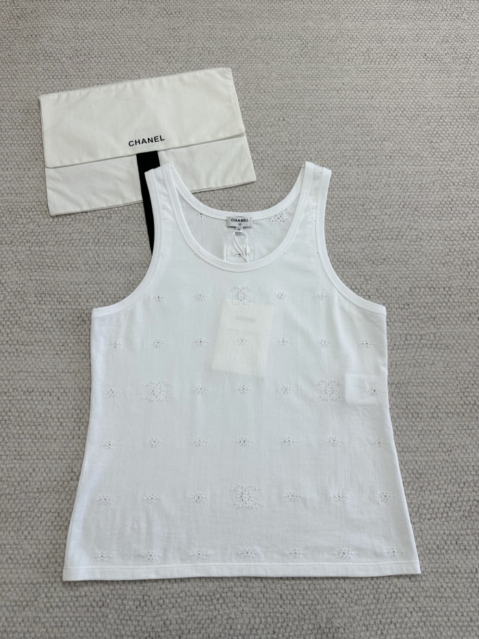 NIGO Chanel Top-Quality Version Vest Cotton White #nigo377926