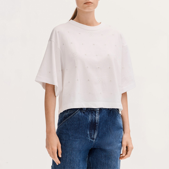 NIGO Chanel Top-Quality Version Short-sleeved Top Cotton White #nigo377927