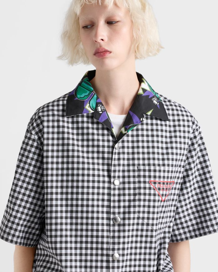 NIGO PRADA Timecapsule Printed Cotton Shirt #nigo378085