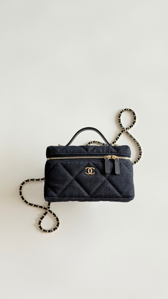 NIGO Chanel Denim Box Bag #nigo378062