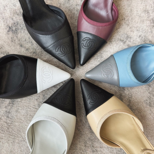 NIGO Chanel Spring and Summer High Heels Flat Shoes #nigo378093