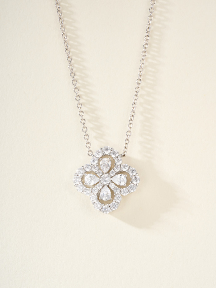 NIGO Harry Winston Flower Diamond Necklace #nigo332888