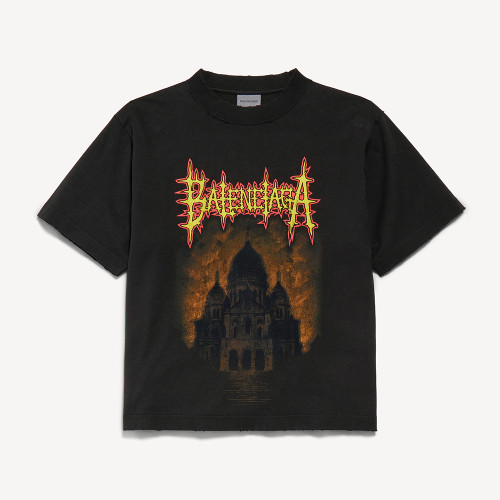 NIGO Balenciaga Sacré Cœur Medium Fit T-shirt#nigo378113