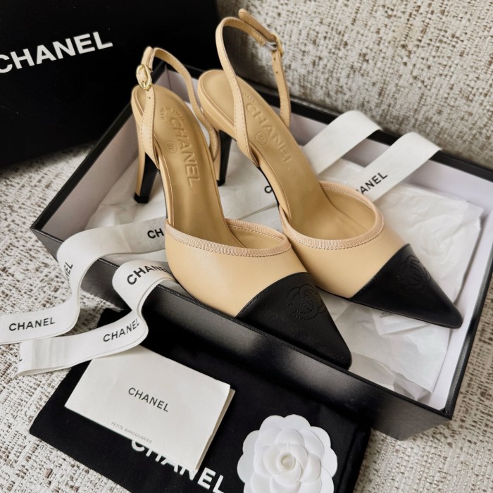 NIGO Chanel Spring and Summer High Heels Flat Shoes #nigo378093