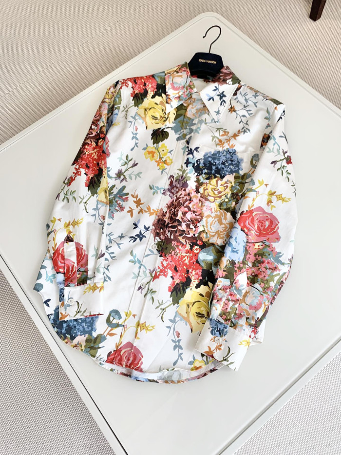 NIGO Louis Vuitton LV Flower Tapestry Classic Shirt #nigo378136