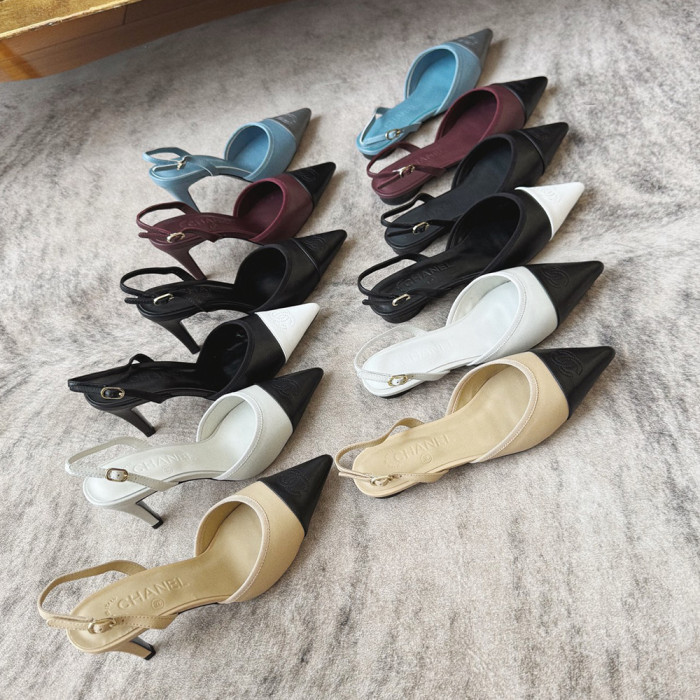 NIGO Chanel Spring and Summer High Heels Flat Shoes #nigo378093