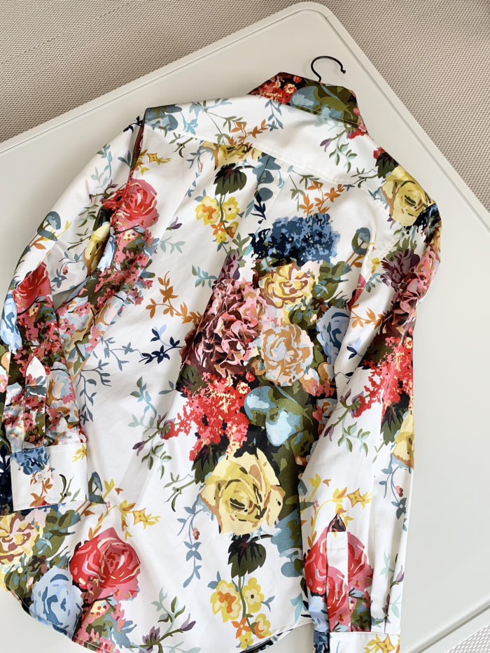 NIGO Louis Vuitton LV Flower Tapestry Classic Shirt #nigo378136