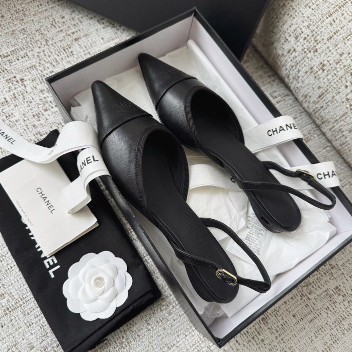 NIGO Chanel Spring and Summer High Heels Flat Shoes #nigo378093