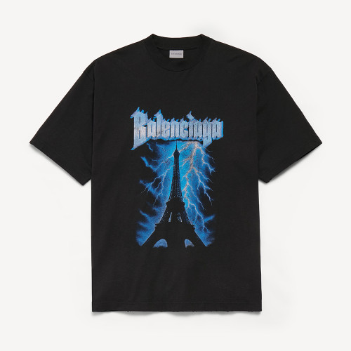 NIGO Balenciaga Paris thunderstorm oversized T-shirt #nigo378114