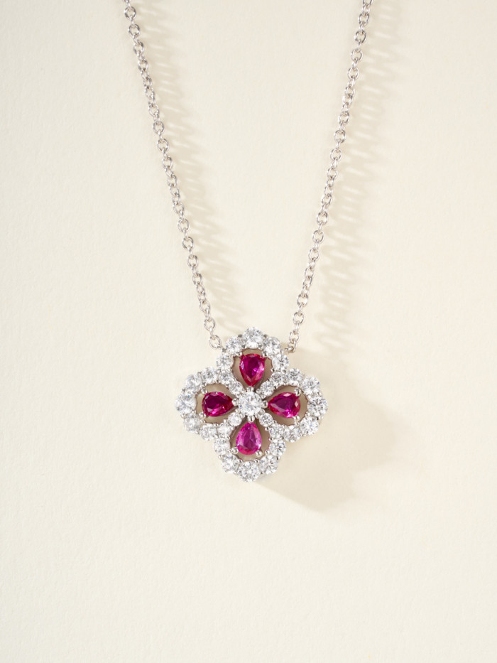 NIGO Harry Winston Flower Diamond Necklace #nigo332888