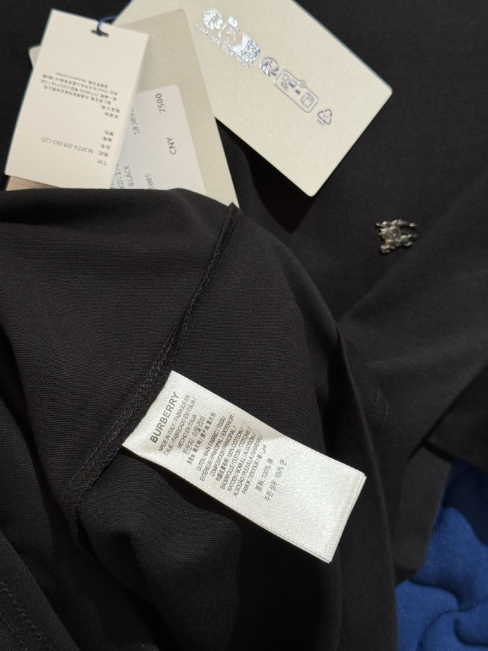 NIGO Burberry Metal EKD Cotton T-shirt in Black #nigo378046