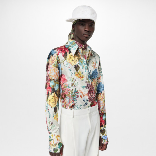 NIGO Louis Vuitton LV Flower Tapestry Classic Shirt #nigo378136