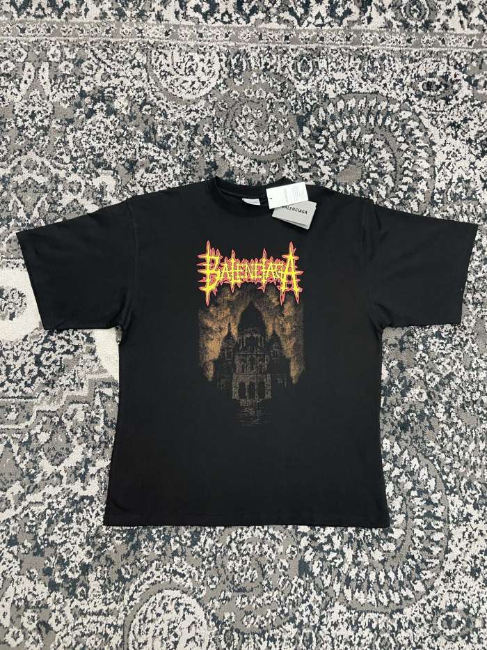 NIGO Balenciaga Sacré Cœur Medium Fit T-shirt#nigo378113