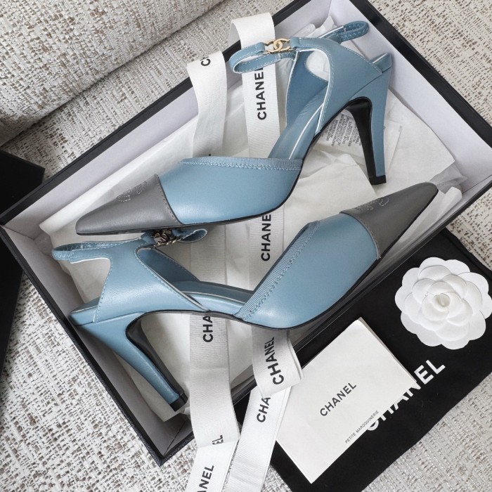NIGO Chanel Spring and Summer High Heels Flat Shoes #nigo378093