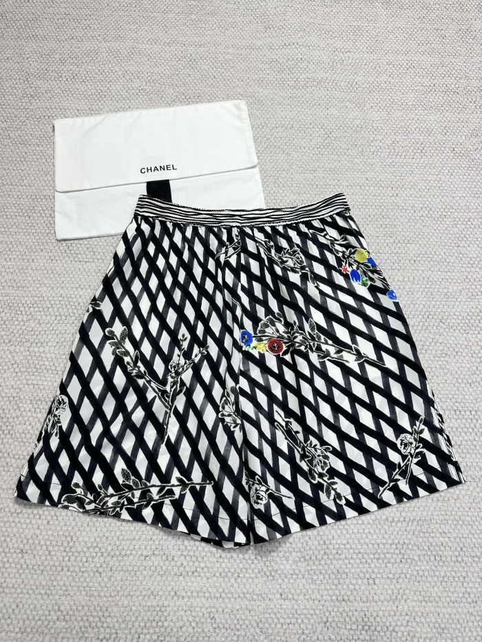 NIGO CHANEL Short-sleeved Shorts blouse Printed  #nigo378177