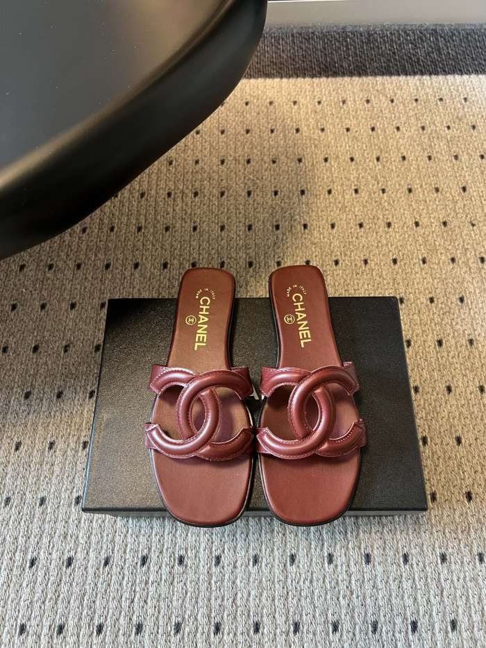 Chanel CC slippers sandals #378238
