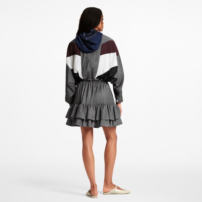 NIGO LOUIS VUITTON Ruffle Hem Skirt #nigo378187