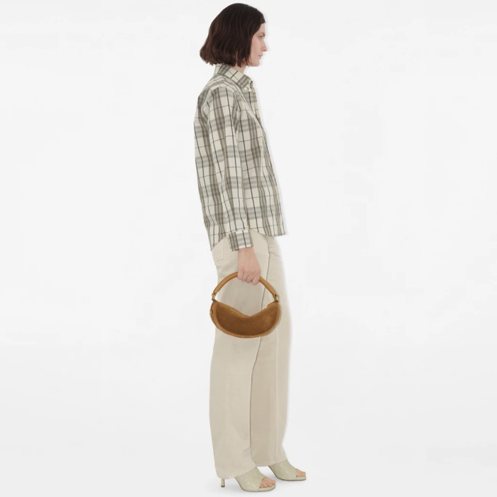 Burberry Check Point Collar Cotton Shirt #378358