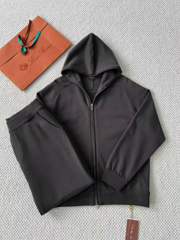 Loro Piana Men's Sweatshirt and Sweatpants Set #378318