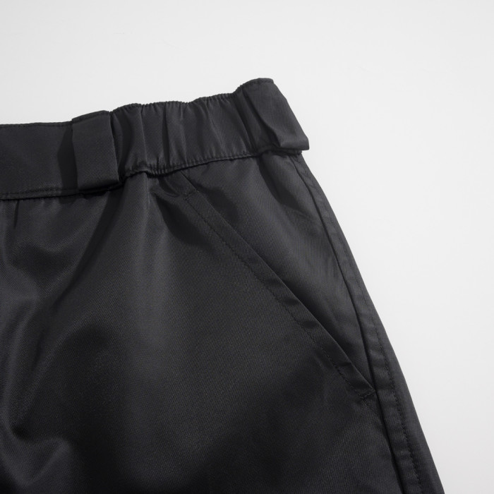 Prada Re-nylon Enamel Logo Shorts #378383