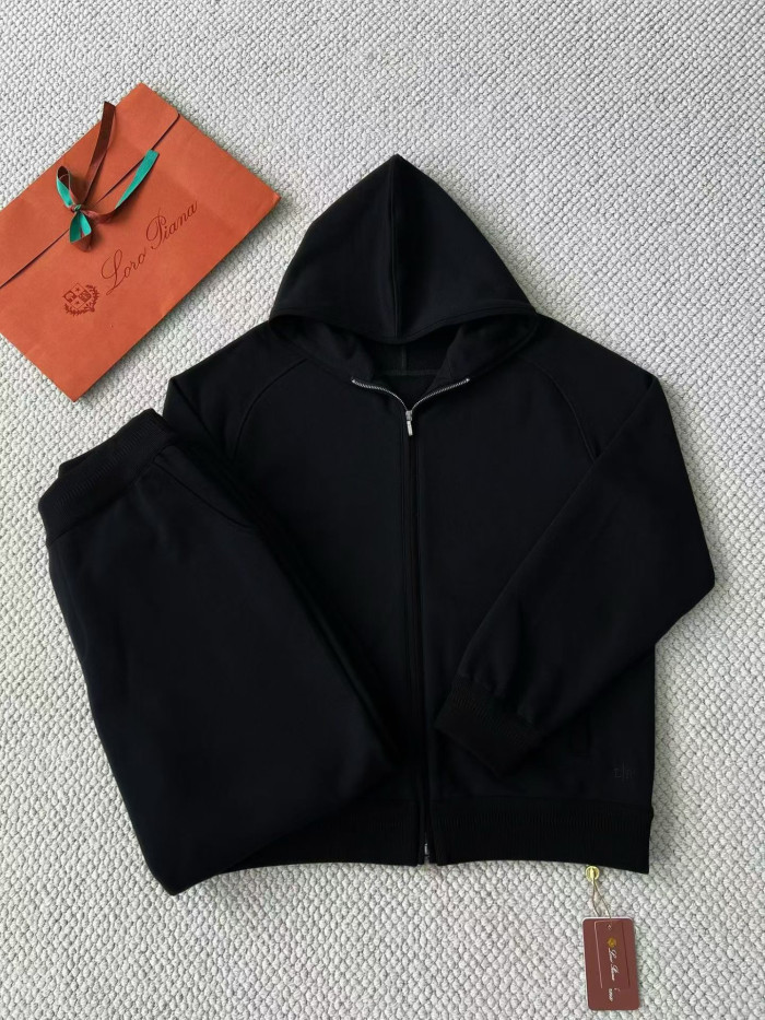 Loro Piana Men's Sweatshirt and Sweatpants Set #378318