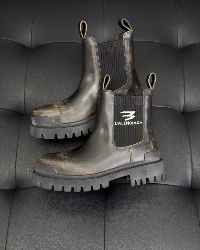 Balenciaga Strike Chelsea Boot Back #378479