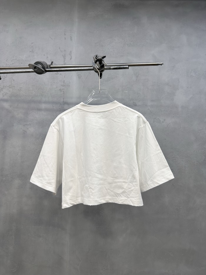 Balenciaga Salon De Couture Cropped T-shirt #378478