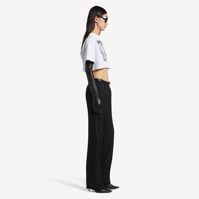 Balenciaga Salon De Couture Cropped T-shirt #378478