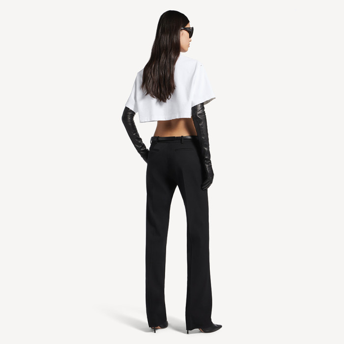Balenciaga Salon De Couture Cropped T-shirt #378478