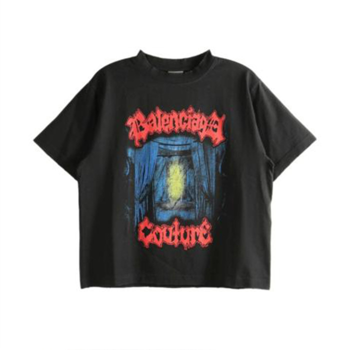 Balenciaga Salon De Couture Cropped T-shirt #378478