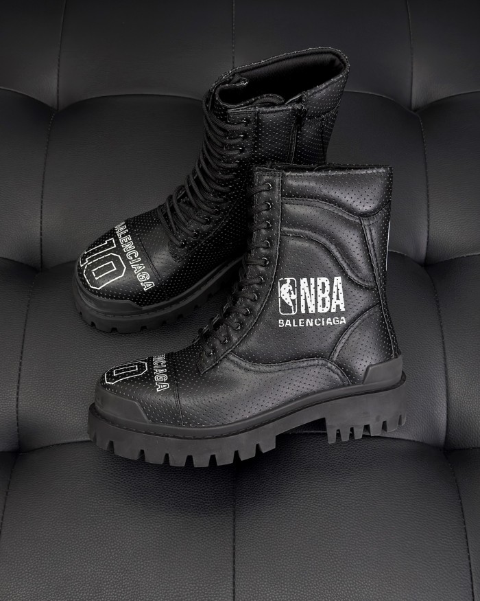 Balenciaga Nba Collaboration Combat Strike Boot #378532