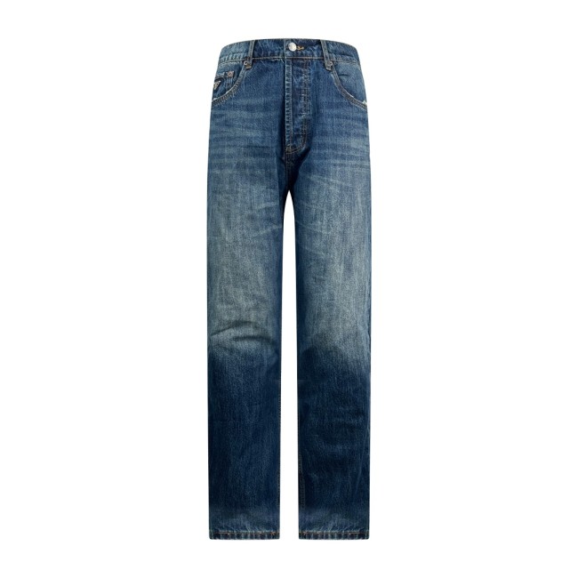 Prada Triangle Logo Jeans #378650